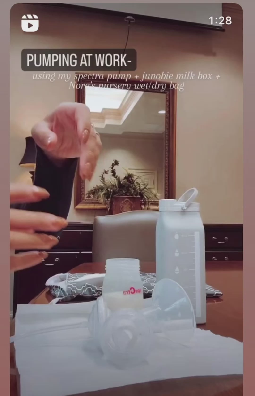 Junobie Liquid Gold Breastmilk and Formula Box